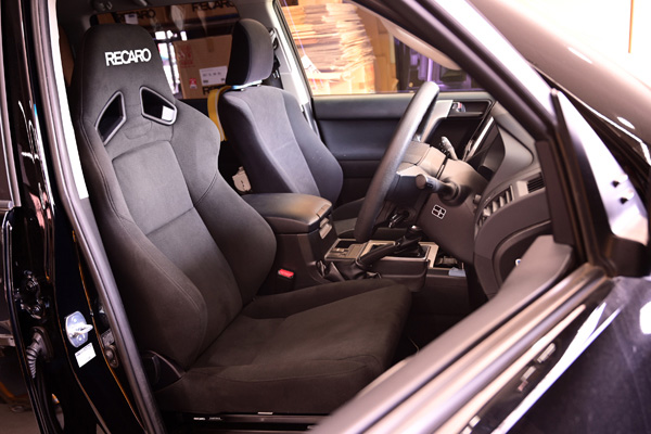 レカロ　RECARO シートレール　ランクルプラド 楽天市場】カワイ製作所 ランドクルーザープラド 90系 シート